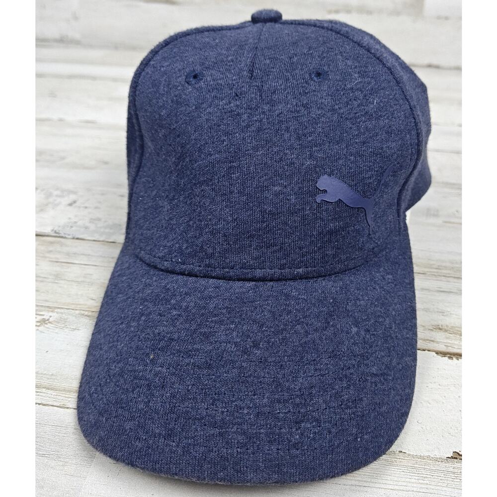 PUMA Dark Blue Hook&Loop Strap Back Hat/Cap Men’s/Women's Size OSFA